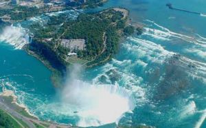 Niagarafälle aus der Luft
